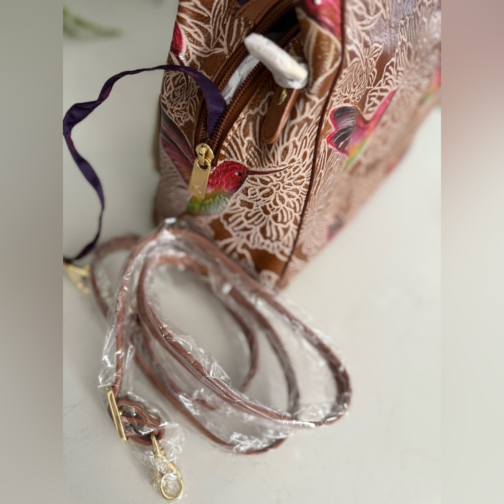 Anuschka Multi Compartment Satchel-690 - NWT - Picture 10 of 16